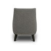 Kendall Upholstered Accent Chair (Charcoal)
