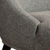 Kendall Upholstered Accent Chair (Charcoal)