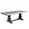 Bronson Concrete Top Dining Table