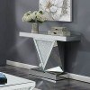 Triangle Encrusted Sofa Table