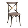 Zaire Side Chair (Antique Copper)