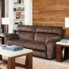 Sedona Power Lay Flat Reclining Living Room Set w/ Power Headrests and Lumbar (Mocha)