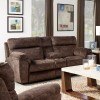 Sedona Power Lay Flat Reclining Living Room Set w/ Power Headrests and Lumbar (Mocha)