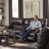 Wembley Power Lay Flat Reclining Sectional Set w/ Power Headrests and Lumbar (Chocolate)