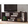 Convertible Cappuccino TV Console/ Bookcase Combination