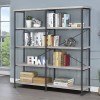 Analiese Double Bookcase (Grey Driftwood)