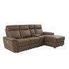 Olympia Right Chaise Power Reclining Sofa w/ Console
