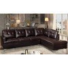 Barrington Right Chaise Sectional (Brown)
