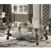 Versailles Glass Top Coffee Table