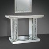 Nysa Mirrored Rectangular Occasional Table Set