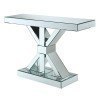 Mirrored Console Table w/ X-base