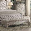 Versailles Upholstered Bed (Bone White)