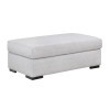 Athena Gray Ottoman