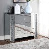 Noralie 32 Inch Mirrored Console Table