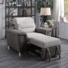 Alfio Chair w/ Pull-Out Ottoman