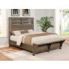 Round Rock Panel Bed w/ Bench