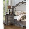 Sheffield Upholstered Sleigh Bed (Antique Grey)