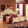 Barocco Panel Bed (Ivory)