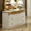 Barocco Single Dresser (Ivory and Gold)