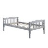 Homestead Twin over Twin Bunk Bed (Gray)