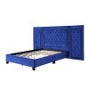 Varian Bedroom Set w/ Damazy Wall Bed (Blue)
