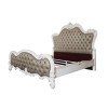 Versailles II Upholstered Panel Bedroom Set (Bone White)
