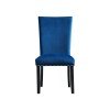 Francesca Dining Room Set w/ Blue Chairs