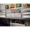 Ballarat L-Shaped Triple Twin Bunk Bed w/ Desk
