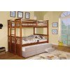 University Bunk Bedroom Set (Oak)