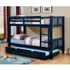 Cameron Bunk Bedroom Set (Blue)