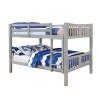 Cameron Full over Full Bunk Bed (Gray)