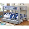 Cameron Full over Full Bunk Bed (Gray)