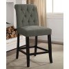 Marshall Counter Height Chair (Gray) (Set of 2)