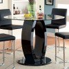 Lodia II Counter Height Dining Set (Black)
