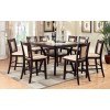 Brent II Counter Height Dining Set w/ Faux Marble Top