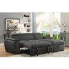 Patty Sectional w/ Pull Out Sleeper (Graphite)