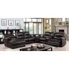 Glasgow Reclining Sectional w/ Speaker Wedge Table