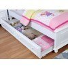 Olivia White Youth Bed
