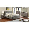 Barney Youth Upholstered Bedroom Set (Gray)