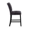 D06 Dark Grey Counter Height Chair (Set of 2)