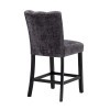 D06 Dark Grey Counter Height Chair (Set of 2)