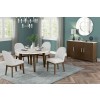 Essence Brown Round Dining Room Set