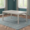 Essence Gray Rectangular Dining Table