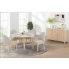 Essence Natural Round Dining Room Set