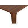 Oscar Walnut Rectangular Dining Room Set w/ Natural Chairs