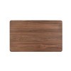 Oscar Walnut Rectangular Counter Height Table