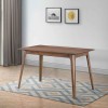 Oscar Walnut Rectangular Counter Height Table