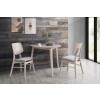 Oscar White Ash Corner Dining Room Set
