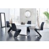 D2279 Dining Room Set w/ Black Chairs