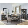 Bellamy 60-Inch Round Dining Room Set w/ Sloan Chairs
